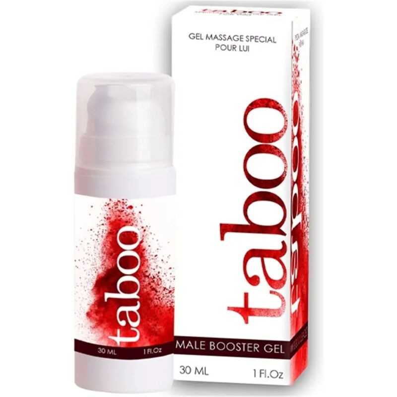 RUF - TABOO MALE BOOSTER GEL PARA EREÃÃO 30 ML - D-241621 - Dona Pimenta RUF - TABOO MALE BOOSTER GEL PARA EREÃÃO 30 ML - D-241621 - Dona Pimenta