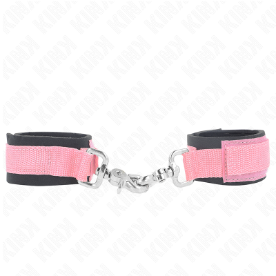 KINK - PUNHOS DE NEOPRENE AJUSTÁVEIS ROSA AJUSTÁVEIS 22-34 CM - D-241105 - Dona Pimenta