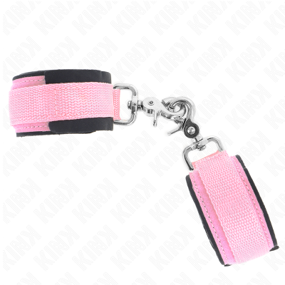 KINK - PUNHOS DE NEOPRENE AJUSTÁVEIS ROSA AJUSTÁVEIS 22-34 CM - D-241105 - Dona Pimenta