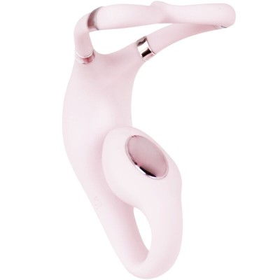 ADRIEN LASTIC - SEGREDOS DE CASAL II ESTIMULAÇÃO DUPLA ROSA + APLICATIVO GRATUITO - D-241855 - Dona Pimenta