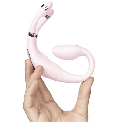 ADRIEN LASTIC - SEGREDOS DE CASAL II ESTIMULAÇÃO DUPLA ROSA + APLICATIVO GRATUITO - D-241855 - Dona Pimenta