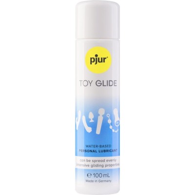 PJUR - TOY GLIDE LUBRIFICANTE À BASE DE ÁGUA PARA BRINQUEDOS 100 ML - D-241697 - Dona Pimenta
