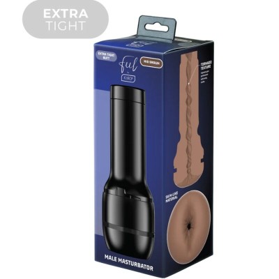 KIIROO - FEEL STROKER EXTRA TIGHT BUTT MÉDIO MARROM - D-241734 - Dona Pimenta
