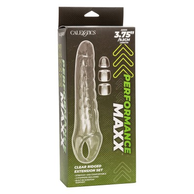 CALEXOTICS - MAXX PENIS EXTENDER AJUSTÁVEL TRANSPARENTE - D-241453 - Dona Pimenta