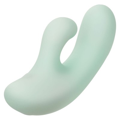 CALEXOTICS - PACIFICA FIJI VIBRADOR E ESTIMULADOR PONTO G 10 VIBRAÇÕES AQUA - D-241419 - Dona Pimenta