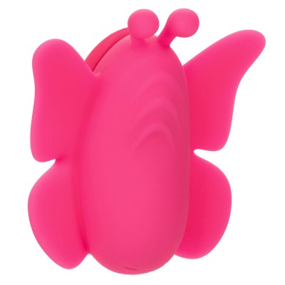CALEXOTICS - NEON VIBES FLUTTER VIBE  ESTIMULADOR DE VIBRAÇÃO 10 VIBRAÇÕES ROSA - D-241460 - Dona Pimenta