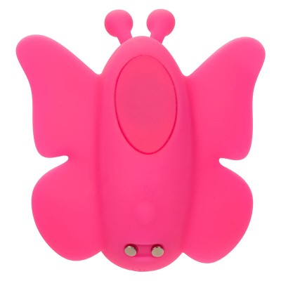 CALEXOTICS - NEON VIBES FLUTTER VIBE  ESTIMULADOR DE VIBRAÇÃO 10 VIBRAÇÕES ROSA - D-241460 - Dona Pimenta