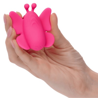 CALEXOTICS - NEON VIBES FLUTTER VIBE  ESTIMULADOR DE VIBRAÇÃO 10 VIBRAÇÕES ROSA - D-241460 - Dona Pimenta