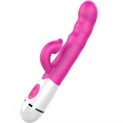 ARMONY - AMIR VIBRADOR MULTIFUNÇÃO COM LÍNGUA ESTIMULANTE 16 VELOCIDADES ROSA - D-241152 - Dona Pimenta