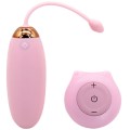 ARMONY - KITTY FUN EGG VIBRADOR CONTROLE REMOTO 10 VIBRAÇÕES ROSA - D-241124 - Dona Pimenta