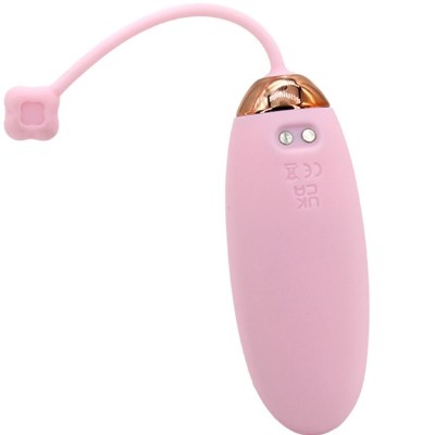 ARMONY - KITTY FUN EGG VIBRADOR CONTROLE REMOTO 10 VIBRAÇÕES ROSA - D-241124 - Dona Pimenta