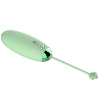ARMONY - KITTY FUN EGG VIBRADOR CONTROLE REMOTO 10 VIBRAÇÕES VERDE - D-241125 - Dona Pimenta