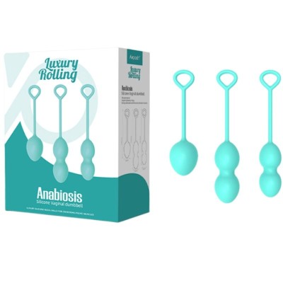 ARMONY - ANABIOSIS VAGINAL HALTERE 3 NÍVEIS VERDE - D-241127 - Dona Pimenta