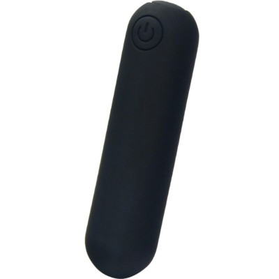 ARMONY -SPLASH HEHE VIBRADOR BALA SILICONE 10 VIBRAÇÕES 65 X 15 CM PRETO - D-241133 - Dona Pimenta
