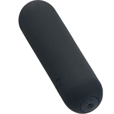 ARMONY -SPLASH HEHE VIBRADOR BALA SILICONE 10 VIBRAÇÕES 65 X 15 CM PRETO - D-241133 - Dona Pimenta