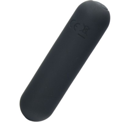 ARMONY -SPLASH HEHE VIBRADOR BALA SILICONE 10 VIBRAÇÕES 65 X 15 CM PRETO - D-241133 - Dona Pimenta