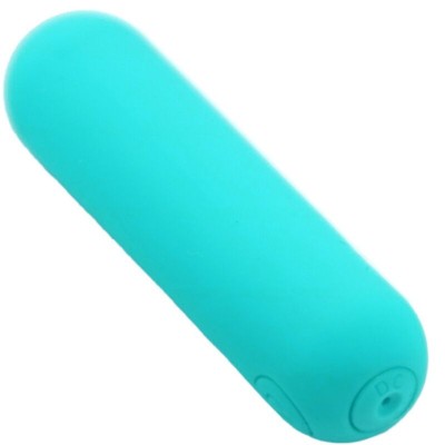 ARMONY - SPLASH HEHE VIBRADOR BALA SILICONE 10 VIBRAÇÕES 65 X 15 CM VERDE - D-241134 - Dona Pimenta