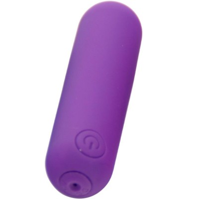 ARMONY - SPLASH HEHE VIBRADOR BALA SILICONE 10 VIBRAÇÕES 65 X 15 CM ROXO - D-241136 - Dona Pimenta