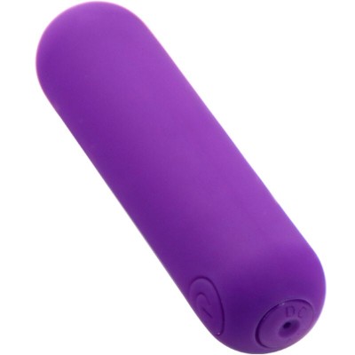 ARMONY - SPLASH HAHA VIBRADOR BALA SILICONE 10 VIBRAÇÕES 75 X 19 CM ROXO - D-241137 - Dona Pimenta
