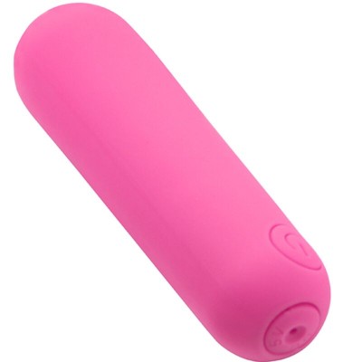 ARMONY - SPLASH HAHA VIBRADOR BALA SILICONE 10 VIBRAÇÕES 75 X 19 CM ROSA - D-241140 - Dona Pimenta