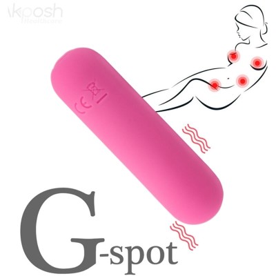 ARMONY - SPLASH HAHA VIBRADOR BALA SILICONE 10 VIBRAÇÕES 75 X 19 CM ROSA - D-241140 - Dona Pimenta