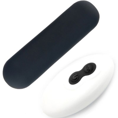 ARMONY - SPLASH JOIE VIBRADOR BULLET SILICONE CONTROLE REMOTO 10 VIBRAÇÕES 75 X 19 CM PRETO - D-241145 - Dona Pimenta