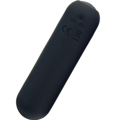 ARMONY - SPLASH JOIE VIBRADOR BULLET SILICONE CONTROLE REMOTO 10 VIBRAÇÕES 75 X 19 CM PRETO - D-241145 - Dona Pimenta