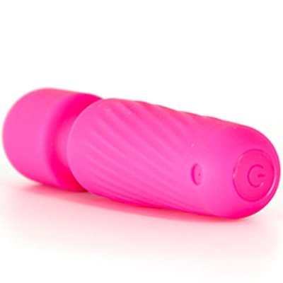 ARMONY - YOUR MAGIC MASSAGER E VIBRADOR RECARREGÁVEL 10 VIBRAÇÕES ROSA - D-241117 - Dona Pimenta