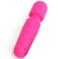 ARMONY - YOUR MAGIC MASSAGER E VIBRADOR RECARREGÁVEL 10 VIBRAÇÕES ROSA - D-241117 - Dona Pimenta