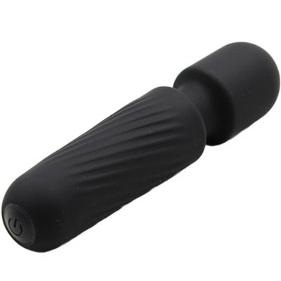 ARMONY - YOUR MAGIC MASSAGER E VIBRADOR RECARREGÁVEL 10 VIBRAÇÕES PRETO - D-241118 - Dona Pimenta