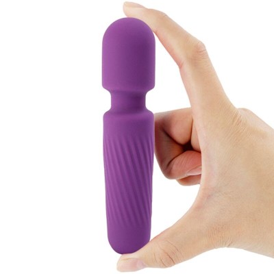 ARMONY - YOUR MAGIC MASSAGER E VIBRADOR RECARREGÁVEL 10 VIBRAÇÕES ROXO - D-241119 - Dona Pimenta