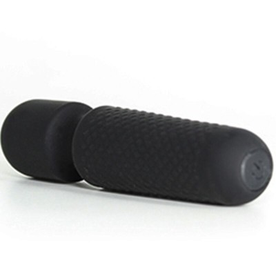 ARMONY - YOUR MAGIC MASSAGER E VIBRADOR RECARREGÁVEL 10 VIBRAÇÕES WAND DOTS PRETO - D-241121 - Dona Pimenta