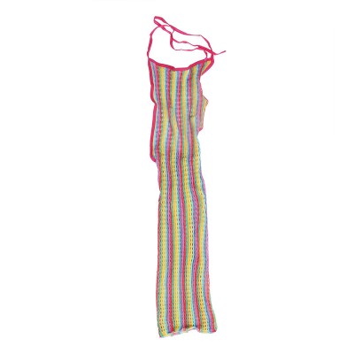 SUBBLIME - 952341 BODYSTOCKING RAINBOW FISHNET TAMANHO ÚNICO - D-241383 - Dona Pimenta