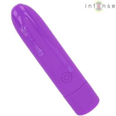 INTENSE - SYMONE  USB RECARREGÁVEL VIBRATÓRIA BULLET 8 VIBRAÇÕES ROXO 10 X 2,2 CM - D-241916 - Dona Pimenta