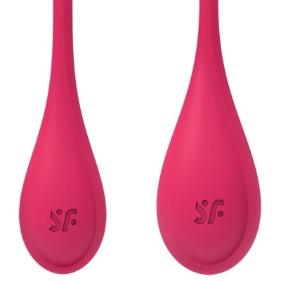 CONJUNTO DE TREINAMENTO SATISFYER YONI POWER 1 - VERMELHO - D-229933 - Dona Pimenta