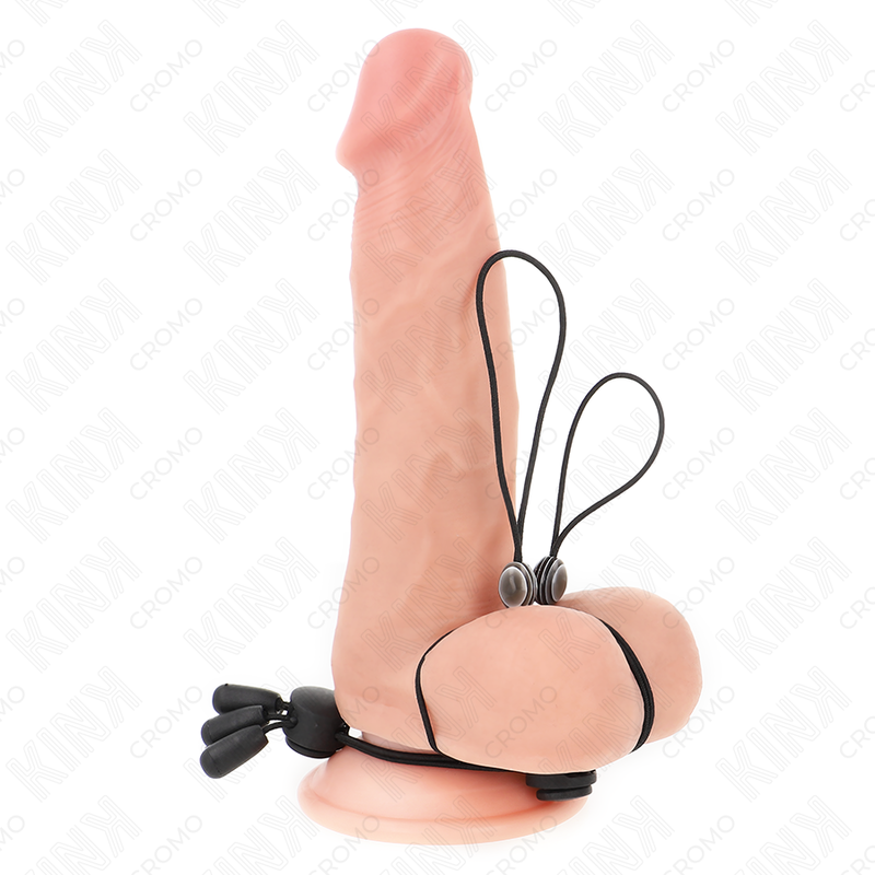 KINK - PINÇAS DE MAMILO DETALHADAS ROSA COM ELÃSTICO PRETO - D-241300 - Dona Pimenta