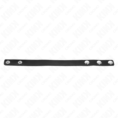 KINK - ANEL DE COURO PARA PÉNIS COM FECHO DE PRESSÃO 21,5 X 1,5 CM - D-241242 - Dona Pimenta
