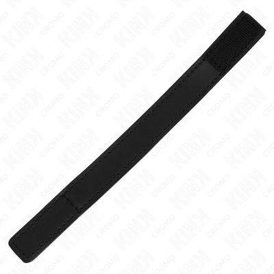KINK - ANEL DE COURO PARA PÉNIS COM FECHO DE VELCRO 20 X 2 CM - D-241254 - Dona Pimenta