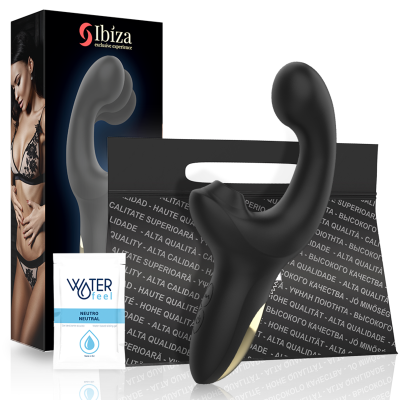 IBIZA - VIBRADOR DE DEDILHAÇÃO E PULSAÇÃO - D-234399 - Dona Pimenta