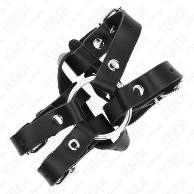 KINK - ANEL PARA PÉNIS COM VÃRIAS TIRAS AJUSTÁVEIS - D-241301 - Dona Pimenta