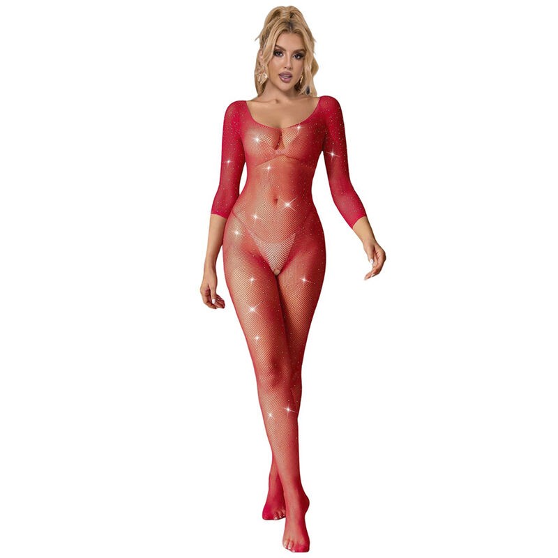 SUBBLIME - 952419 BODYSTOCKING DE REDE COM DIAMANTES MANGA COMPRIDA VERMELHO TAMANHO ÚNICO - D-241390 - Dona Pimenta SUBBLIME - 952419 BODYSTOCKING DE REDE COM DIAMANTES MANGA COMPRIDA VERMELHO TAMANHO ÚNICO - D-241390 - Dona Pimenta