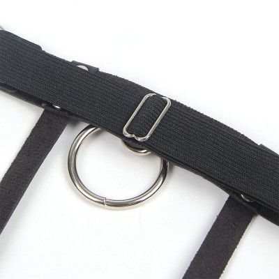 SUBBLIME - 953744 LIGA PUNK DE COURO AJUSTÁVEL PRETA TAMANHO ÚNICO - D-242147 - Dona Pimenta