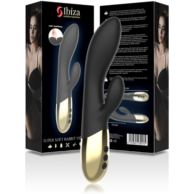 IBIZA - VIBRADOR DE COELHO SUPER SUAVE - D-234398 - Dona Pimenta