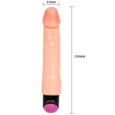 VIBRADOR REALISTICO FLEXIBLE 25 CM - D-218765 - Dona Pimenta