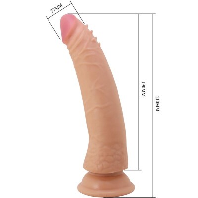 PRETTY LOVE - KABLE PÉNIS SUPER REALISTA 21 CM CARNE - D-241869 - Dona Pimenta