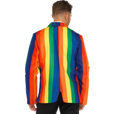 LEG AVENUE - BLAZER + GRAVATA RAINBOW S - D-242058 - Dona Pimenta