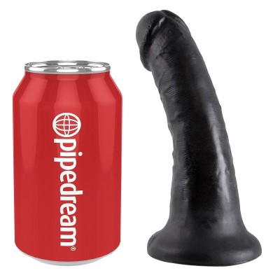 KING COCK 6" PENE NEGRO 15.2 CM - PD5501-23 - Dona Pimenta