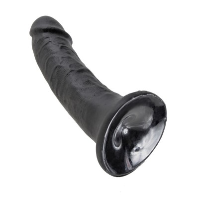 KING COCK 6" PENE NEGRO 15.2 CM - PD5501-23 - Dona Pimenta