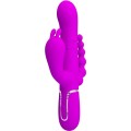 PRETTY LOVE - CAMMY VIBRADOR TRIPLO MULTIFUNCIONAL 4 EM 1 ROSA - D-241871 - Dona Pimenta