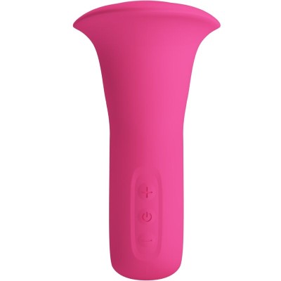 PRETTY LOVE - CLYDE VIBRADOR ORAL LÍNGUA VIBRANTE 12 VIBRAÇÕES ROSA - D-241885 - Dona Pimenta